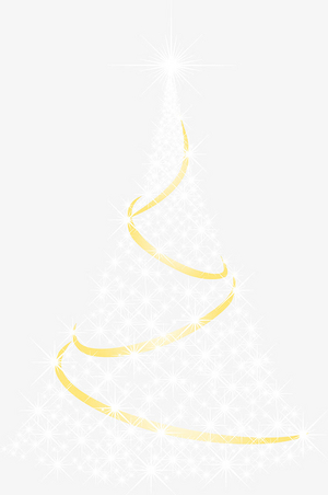 节日元素-梦幻圣诞树圣诞节海报